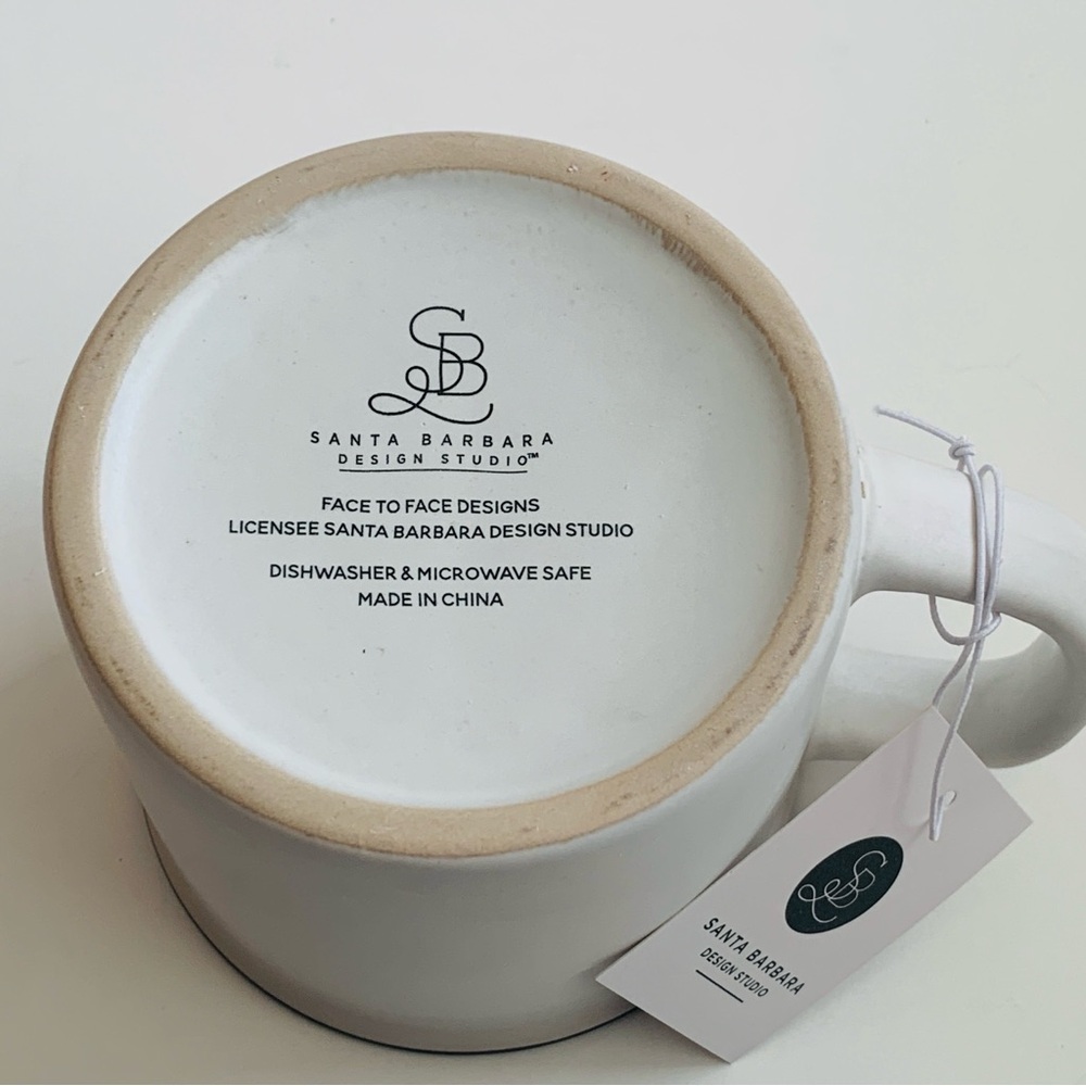 I Do Mug Matte White Stoneware 16oz NWT - Picture 7 of 12